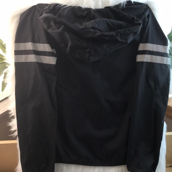 Forever 21 Hooded Active Reflective stripe Jacket - Picture 8 of 11